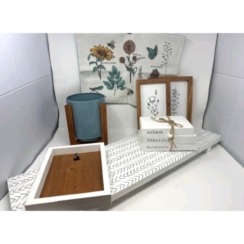 * DECOCRATE * HOME DECOR BOX -- SPRING ( 7 PCS )